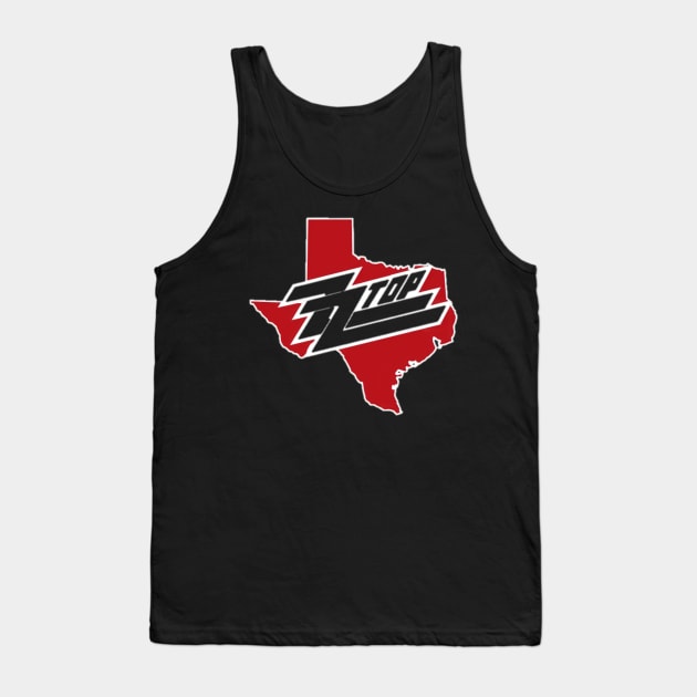 Zz Top Tank Top by yudix art